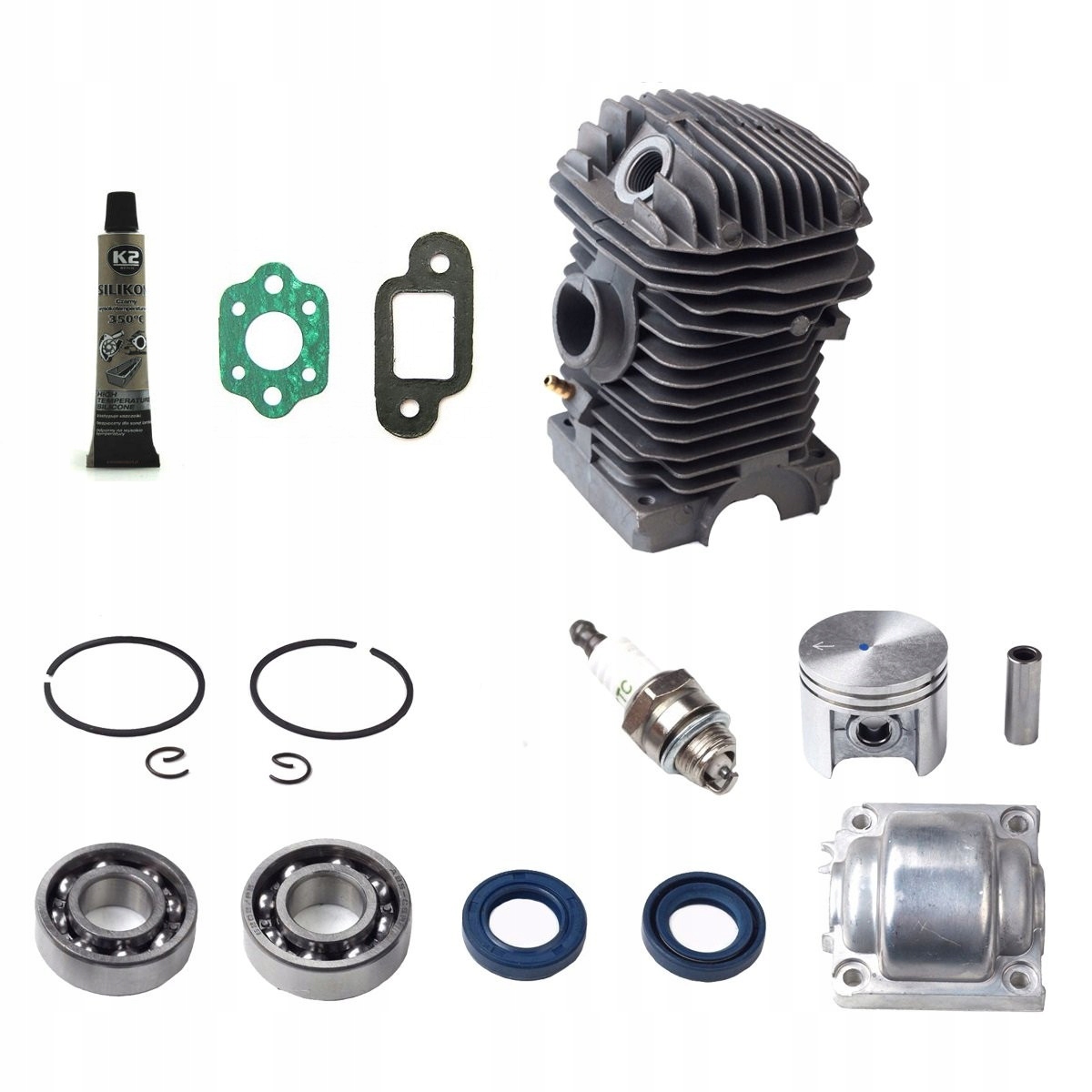SADA LOŽÍSK PIESTU VALCA PRE PÍLU STIHL 025 MS250 42,5 MM DIELY